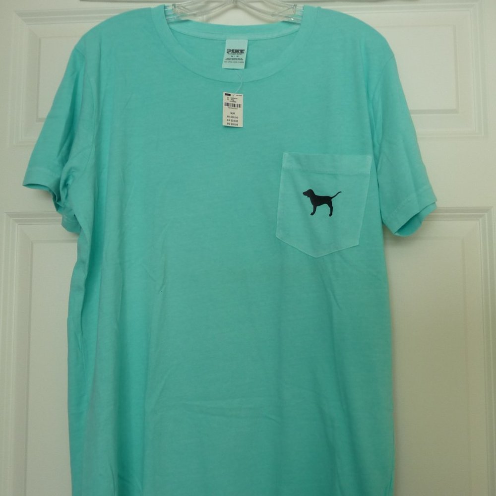 VICTORIA’S SECRET PINK DOG LOGO TEE